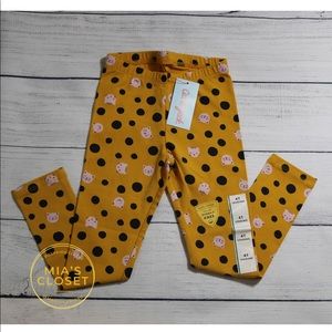 NWT Cat & Jack Cat Print Leggings 4T